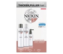 Nioxin Haarpflege System 3 Colored Hair Light Thinning3-Step-System Set Cleanser Shampoo 150 ml + Scalp Therapy Revitalizing Conditioner 150 ml + Scalp & Hair Treatment 40 ml