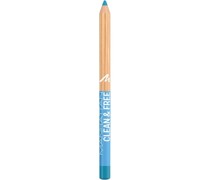 Manhattan Make-up Augen Clean + Free Eyeliner Pencil 006 Anime Blue