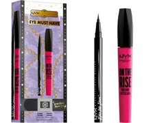 NYX Professional Makeup Augen Make-up Mascara X-mas Eye Must Have Epic Eye Liner  1 ml + On The Rise Volume Mascara 10 ml