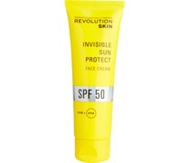 Revolution Skincare Gesichtspflege Sonnenpflege Invisible Sun Protect Face Cream SPF 50