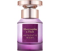 Abercrombie & Fitch Damendüfte Authentic Night Woman Eau de Parfum Spray
