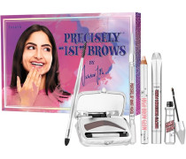 Augenbrauen Precisely Easy Brows by Ischtar Influencer Brow Kit Geschenkset High Glow 2;8 g + Fool Proof Powder Nr. 5 2 My Pencil 4.5 0;08 Browvo! Conditioning Primer 3 ml Gimme Blender