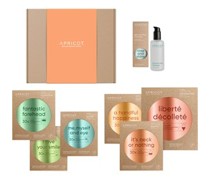 APRICOT Beauty Boxes Sets Geschenkset 1x Forehead Pad + 1x Eye Pads + 1x Mouth Pads + 1x Décolleté Pad + 1x Neck Pad + 1x Hand Pads + Silicone Pad Cleanser 150 ml