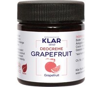 Klar Seifen Pflege Feste Deocreme & Körperbutter Deocreme Grapefruit