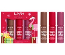 NYX Professional Makeup Lippen Make-up Lippenstift Geschenkset Cherry Crème 4 ml + Onesie Funsie 4 ml + Memory Foam 4 ml