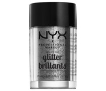 NYX Professional Makeup Gesichts Make-up Highlighter Face & Body Glitter Silver