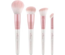 Luvia Cosmetics Pinsel Pinselset Prime Vegan Candy Flawless Face Set Prime Concealer + Blush Brush + Angled Buffer + Powder Brush