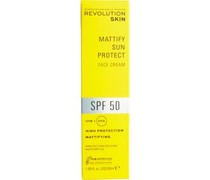 Revolution Skincare Gesichtspflege Sonnenpflege Mattify Sun Protect Face Cream SPF 50