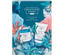 Christophe Robin Haarpflege Shampoo Hair Detox Duo Cleansing Purifying Scrub with Sea Salt 40 ml + Purifying Conditioner Gelee 75 ml + Purifying Shampoo with Thermal Mud 12 ml