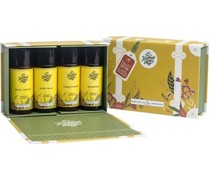 The Handmade Soap Collections Lemongrass & Cedarwood Travel SetGeschenkset Body Lotion Lemongras 50 ml + Duschgel Lemongras 50 ml + Shampoo Lemongras 50 ml + Conditioner Lemongras 50 ml