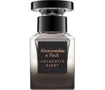 Abercrombie & Fitch Herrendüfte Authentic Night Eau de Toilette Spray
