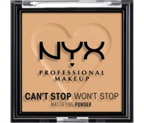 NYX Professional Makeup Gesichts Make-up Puder Can't Stop Won't Stop Mattifying Powder Nr. 05 Golden