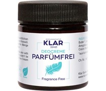 Klar Seifen Pflege Feste Deocreme Parfümfrei