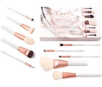 Luvia Cosmetics Pinsel Pinselset Essential Brushes Set White Face Definer 1 Stk. + Prime Blush 1 Stk. + Classic Contour 1 Stk. + Prime Foundation 1 Stk. + Blush XL 1 Stk. + Fine Liner 1 Stk. + Small Crease 1 Stk. + Smudger 1 Stk. + Eye Shader 1 Stk. + Soft Blender 1 Stk.