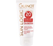Guinot Gesichtspflege Sonnenpflege Crème Solaire Anti-Âge Teintée Visage Uni Bronze