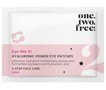 One.two.free! Pflege Augenpflege Hyaluronic Power Eye Patches