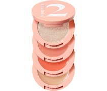 Morphe Augen Make-up Lidschatten M2 Quad Goals Multi-Palette Fresh Peach