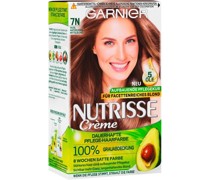 GARNIER Haarfarben Nutrisse Creme Dauerhafte Pflege-Haarfarbe 7N Nude Natürliches Mittelblond