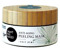 I Want You Naked Gesichtspflege Peeling Bio-Hanfsamen- & TraubenkernölAnti-Aging Peeling Mask