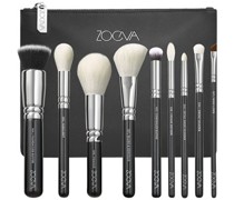 ZOEVA Pinsel Pinselsets The Complete Brush Set Brush Clutch + 104 Foundation Buffer + 10 Highlight + 127 Blush & Contour + 228 Crease Definer + 234 Smokey Shader + 317 Wing Liner + 106 Powder + 142 Concealer Buffer + 230 Smokey Blender
