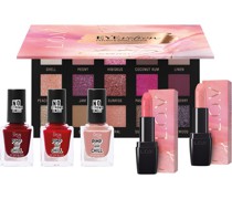 Make-up Nägel Geschenkset Eyevotion Extended Eyeshadow 26 g + Lipaffair Sheer Lipstick 3;7 Nail laquer 3 x 15 ml