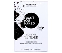 I Want You Naked Gesichtspflege Seifen Love Me TenderGesichtsseife mit Kakaobutter & Macadamia