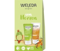 Weleda Körperpflege Duschpflege Mini Geschenkset Citrus & Sanddorn Reichhaltige Körperlotion Sanddorn 20 ml + Erfrischungsdusche Citrus 20 ml