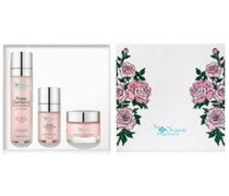 The Organic Pharmacy Pflege Gesichtspflege Geschenkset Rose Diamond Face Cream 50 ml + Rose Diamond Exfoliating Cleanser 50 ml