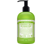 Pflege Flüssigseifen Zitronengras-Limette Bio Sugar Soap