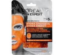 L’Oréal Paris Men Expert Pflege Gesichtspflege Hydra Energetic energiespendene Tuchmaske
