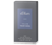 s.Oliver Herrendüfte Follow Your Soul Men Eau de Toilette Spray