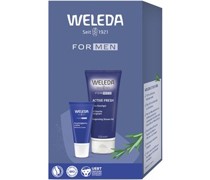 Weleda Pflege Herrenpflege Geschenkset For Men For Men Aktiv-Duschgel 200 ml + For Men Feuchtigkeitscreme 30 ml
