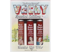 Lippen Lipstick Voyage Vacay Trio I'm Vegan Meet Matt(e) Hughes Persistent 7;4 ml + Charismatic Adventurous
