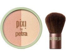 Pixi Make-up Teint Cheeks Beauty Blush Duo + Kabuki Peach Honey