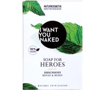 I Want You Naked Körperpflege Duschseife For HeroesDuschseife Minze & Mohn