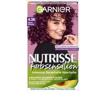 GARNIER Haarfarben Nutrisse Intensive Dauerhafte Haarfarbe Farbsensation 4,26 Ultra Violett