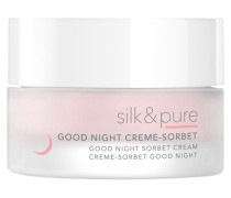 Pflege Silk & Pure Good Night Creme-Sorbet