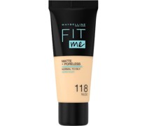Maybelline New York Teint Make-up Foundation Fit Me! Matte + Poreless Foundation Nr. 118 Nude