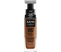 NYX Professional Makeup Gesichts Make-up Foundation Can't Stop Won't Stop Foundation Nr. 30 Nutmeg
