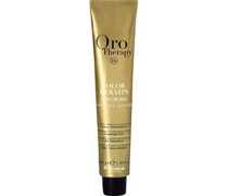 Fanola Farbveränderung Haarfarbe und Haartönung Oro Therapy Oro Puro Color Keratin Nr. 10,00 Blond Platin Intensiv