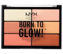 NYX Professional Makeup Gesichts Make-up Highlighter Born To Glow Highlighter Palette