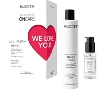 Selective Professional Haarpflege On Care Repair We Love You Set Restructuring Shampoo 275 ml + Smoothing Fluid 50 ml