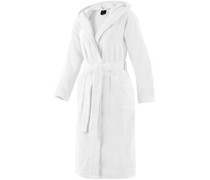 JOOP! Bademäntel Damen Bademantel mit Kapuze Weiß Größe 44 / 46