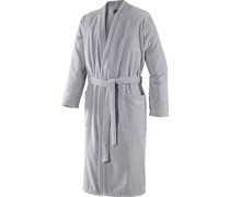 Herren Kimono Silber Größe 54/56; Länge 125 cm