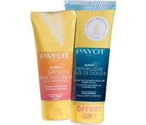 Payot Sonnenpflege Sunny Limited Edition 2023Geschenkset Crème Savoureuse SPF 50 50 ml + Merveilleuse Gelée De Douche 100 ml