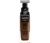 NYX Professional Makeup Gesichts Make-up Foundation Can't Stop Won't Stop Foundation Nr. 36 Mocha