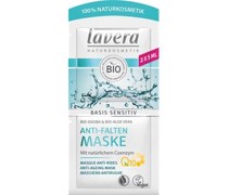 Lavera Basis Sensitiv Gesichtspflege Anti-Falten Maske Q10
