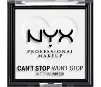 NYX Professional Makeup Gesichts Make-up Puder Can't Stop Won't Stop Mattifying Powder Nr. 11 Bright Translucent