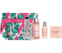 L’Occitane Pflege Kirschblüte Geschenkset Handcreme 30 ml + Duschgel 75 ml + Körperlotion 35 ml + Duftseife 50 g