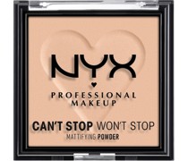 NYX Professional Makeup Gesichts Make-up Puder Can't Stop Won't Stop Mattifying Powder Nr. 03 Light/Medium